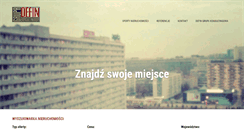 Desktop Screenshot of nieruchomosci.defin.pl